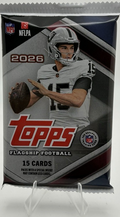 2026 Topps Flagship NFL - Mega Box Single Pack - 1 Pack - 15 Cards
