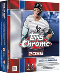 2026 Topps MLB Chrome Baseball Trading Card Mega Box