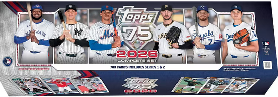 2026 Topps MLB Series 1 & 2 Baseball Trading Card Complete Set