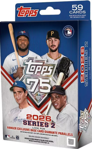 2026 Topps MLB Series 2 Baseball Trading Card Hanger Pack