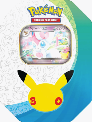 30th Celebration ex Tin [Sylveon ex] - ME: 30th Celebration (30C)