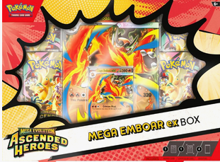 Ascended Heroes Mega Emboar ex Box