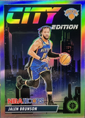 2023-24 Jalen Brunson City Edition Silver Prizm #21 (New York Knicks)