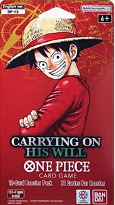 Carrying On His Will Sleeved Booster Pack - Carrying On His Will (OP13)