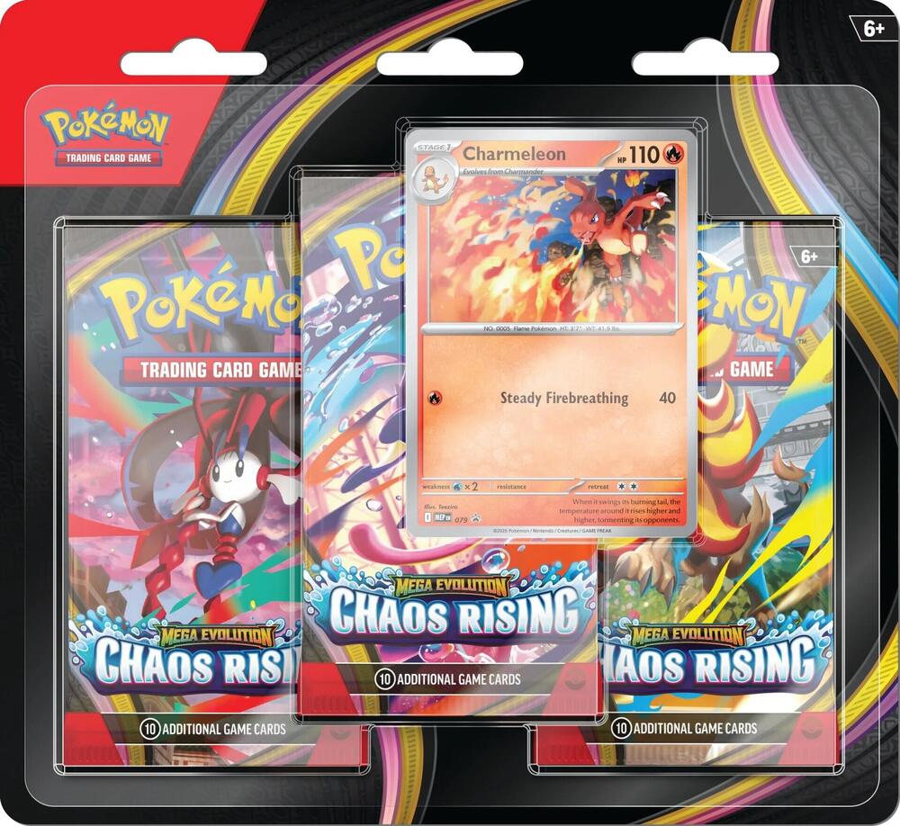 Chaos Rising 3-Pack Blister (Random Artwork)