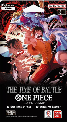The Time of Battle Sleeved Booster Pack-one piece OP-16