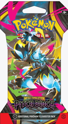 Pitch Black Sleeved Booster Pack - ME05: Pitch Black (ME05)