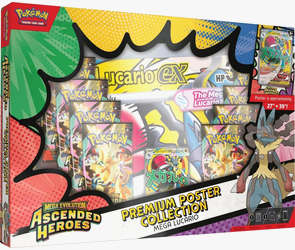 Premium Poster Collection Mega Lucario - ME Ascended Heroes (ASC)
