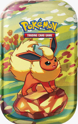 Prismatic Evolutions Mini Tin [Flareon] - SV: Prismatic Evolutions (PRE)
