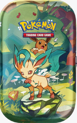 Prismatic Evolutions Mini Tin [Leafeon] - SV: Prismatic Evolutions (PRE)