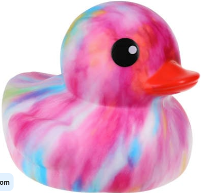 Quackeez Duckeez Patterns Toy – Tie-Dye Edition
