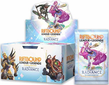 RIFTBOUND TCG: LEAGUE OF LEGENDS: SET 5 RADIANCE BOOSTER DISPLAY (24CT)