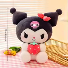 Kuromi Plush Toy – 9.84 Inch Sitting Plush