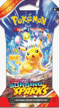Surging Sparks Sleeved Booster Pack - SV08: Surging Sparks (SSP)