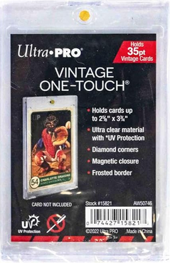 Ultra PRO - 35 pt. Vintage One Touch Sports Cards Holder and Protector