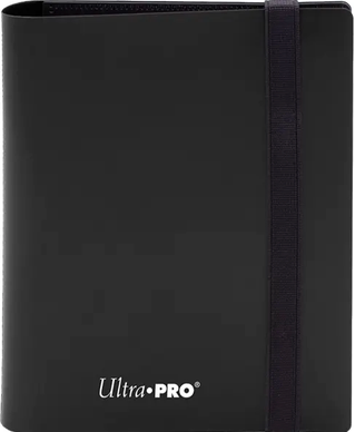 Ultra PRO Pro-Binder - 2 Pocket Eclipse Jet Black