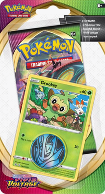Vivid Voltage Single Pack Blister [Grookey] - SWSH04: Vivid Voltage (SWSH04)