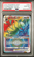 2022 Pokémon Sword & Shield Lost Origin Giratina VSTAR #201 (Rainbow Secret Rare - PSA 10 Gem Mint)